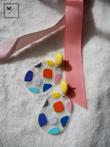 Millie Colourblock Earrings