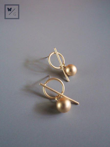 Cali Matte-Ball Earrings