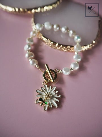 Josie Faux Pearl Bracelet