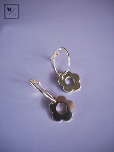 Eden Flower Charm Earrings