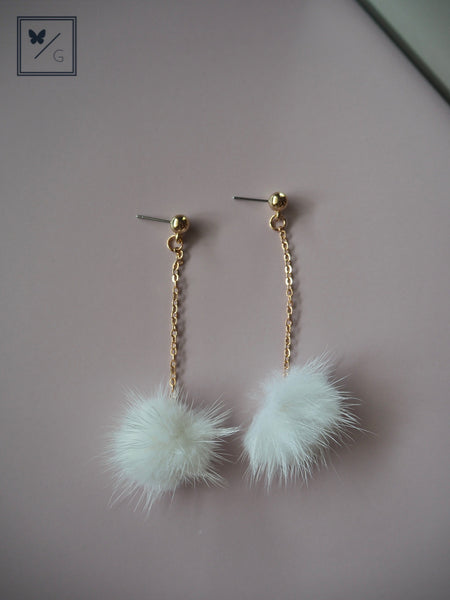 Fiona Pom-Pom Earrings