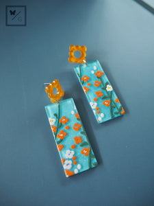 Florence Flower Print Earrings