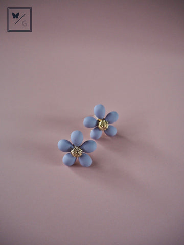 Gracie Flower Stud Earrings