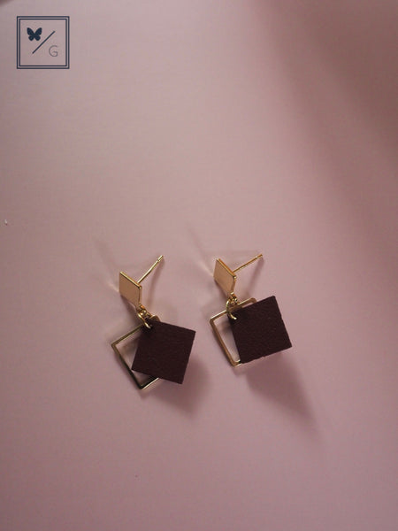 Charlotte Square² Earrings