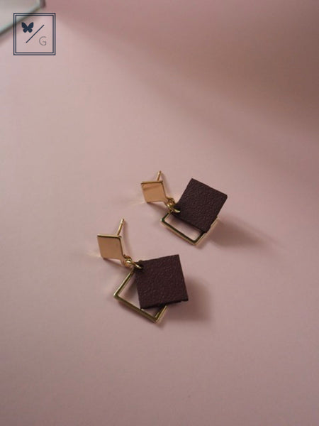 Charlotte Square² Earrings