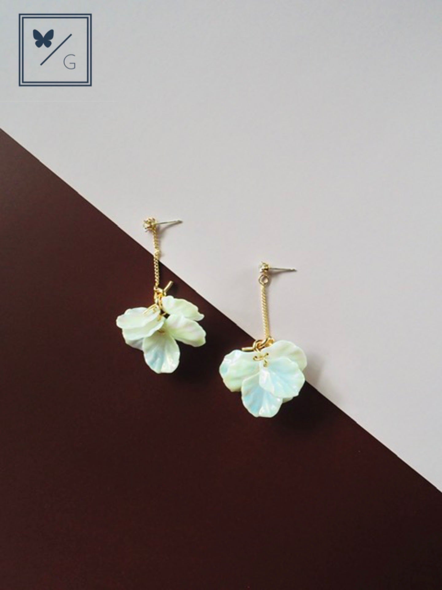 Adelle Shell Petals Earrings