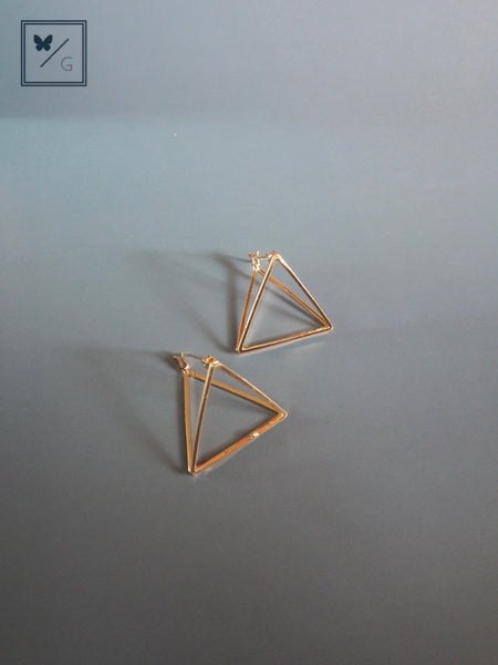 Bonnie Triangular Earrings