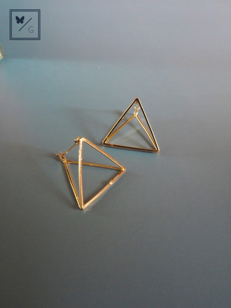 Bonnie Triangular Earrings